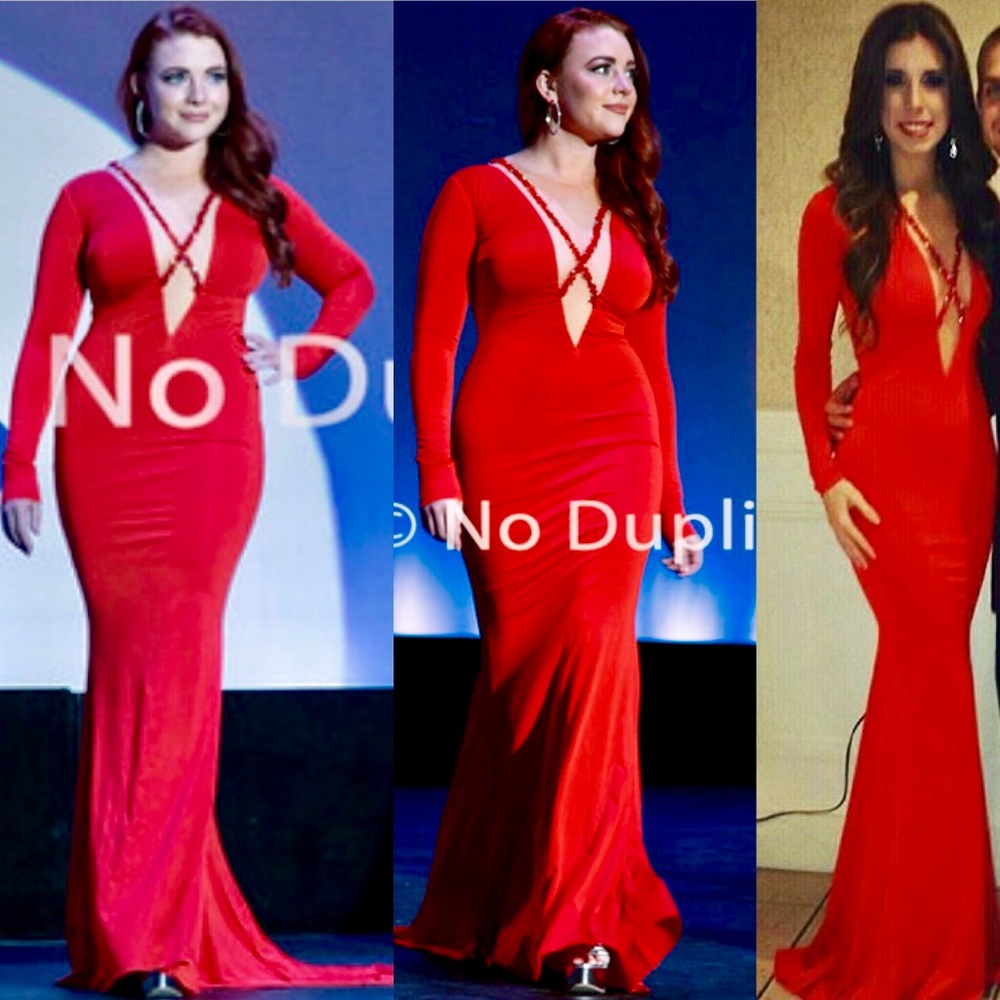 Tarik Ediz evening prom pageant gown